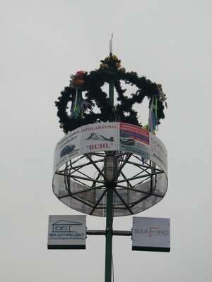 Drzewko majowe w Szczedrzyku